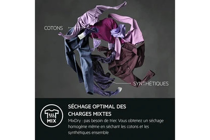 Sèche-linge pompe à chaleur Aeg TR93A9H4BW