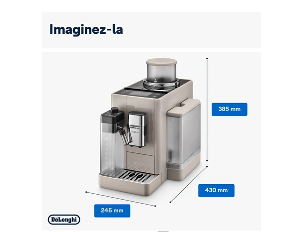 Machine à café à grain Delonghi FEB4455.BG RIVELIA Beige