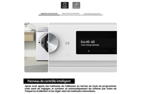 Lave-linge hublot Samsung WW11DG5B25AH