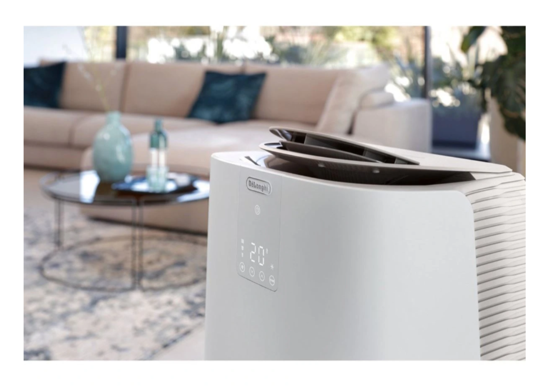 Climatiseur Mobile De'Longhi PACAP98 GentleJet – 11500 BTU, Classe A+, R290, GentleJet 180° - CAMA ELECTROMENAGER