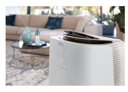 Climatiseur Mobile De'Longhi PACAP98 GentleJet – 11500 BTU, Classe A+, R290, GentleJet 180° - CAMA ELECTROMENAGER