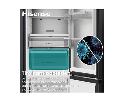 Réfrigérateur congélateur en bas Hisense RB5P410SACC