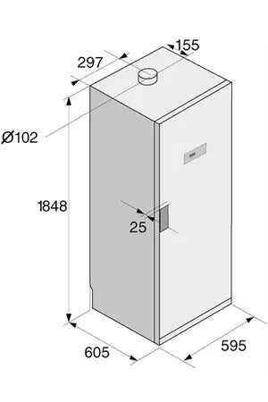 Afvoerdroger Asko DC7784V.W