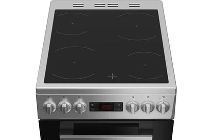 Cuisinière vitrocéramique Indesit I5V5LCS Silver