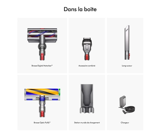 Aspirador vassoura Dyson V15 DETECT ABSOLUTE