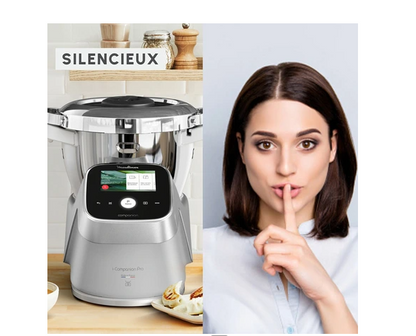 Robot cuiseur Moulinex I-Companion Touch Pro 18 Modes, 4,5 L HF93ECF0
