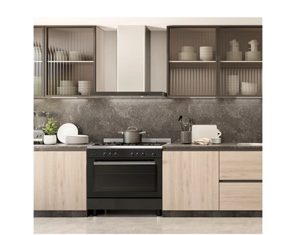Piano de cuisson Airlux CC902GTBK3 - 90CM GAZ NOIR