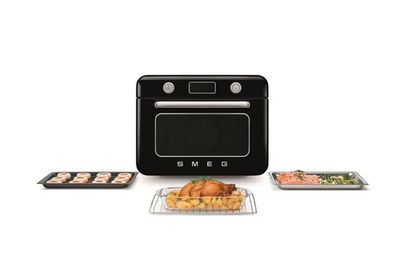 Mini four / Four posable Smeg FOUR COMBINÉ VAPEUR - AIR FRYER - COF01BLEU