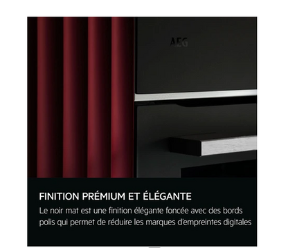 Four encastrable Aeg TR7PB731ST Noir Matt