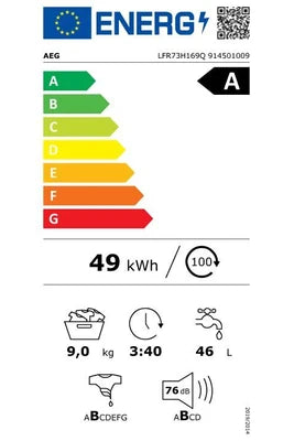 Aeg LFR73H169Q Frontlader-Waschmaschine AUTODOSE / CAREDRUM
