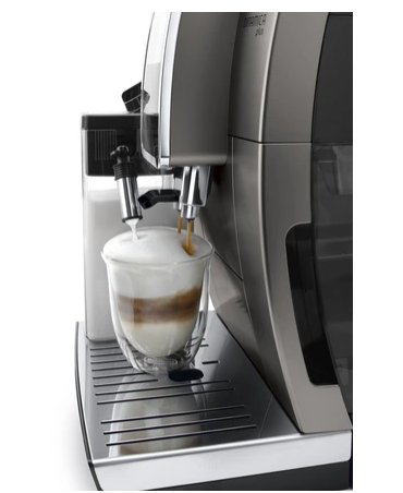 Machine à café à grain Delonghi FEB3895.TB Dinamica plus Titanium