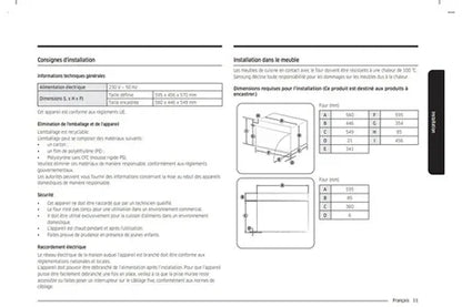 Samsung NQ5B4513GBS Solo-Mikrowelle