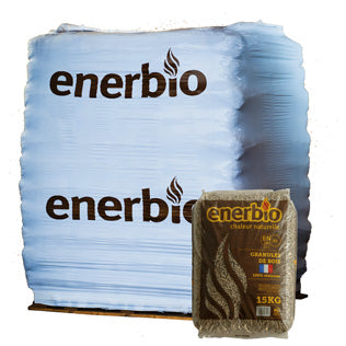 Enerbio Premium Holzpellets – 15 kg Säcke